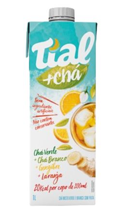 TIAL CHA VERDE LAR/GENGIBRE DESINCHA 1L