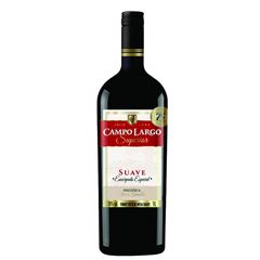 VINHO CAMPO LARGO TINTO SUAVE 1L