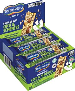 SH ZERO BARRA NUTS COCO E SEMENTES 30GR