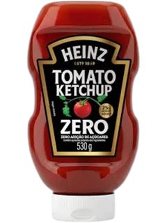 KETCHUP HEINZ ZERO FRASCO 530GR