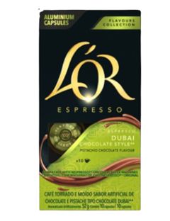 CAPSULAS LOR DUBAI CHOC ESPR CX 10X52GR