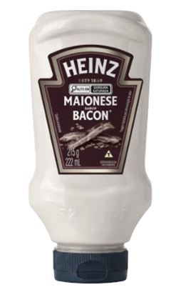 MAIONESE HEINZ FRASCO BACON 215GR