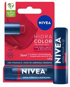 LIP HIDRA LABIAL COLOR VERME FPS30 4,8GR