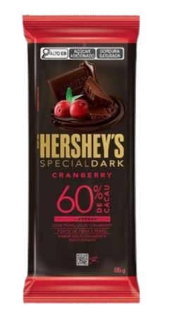 BAR CHOC M AMARGO CEREJA HERSHEYS 75GR