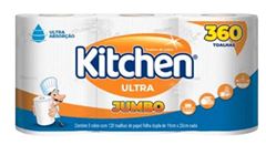 TOALHA DE PAP KITCHEN JUMBO FD 360FLS